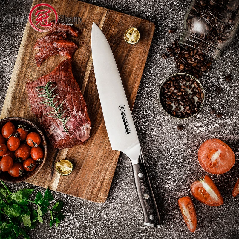Chef Knife 1.4116 German High Carbon Stainless Steel Professional Kitchen Knives High Hardness Cutting Cooking Tools Dining - Image 4