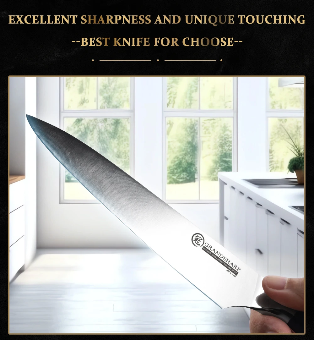 Chef Knife 1.4116 German High Carbon Stainless Steel Professional Kitchen Knives High Hardness Cutting Cooking Tools Dining - Image 11