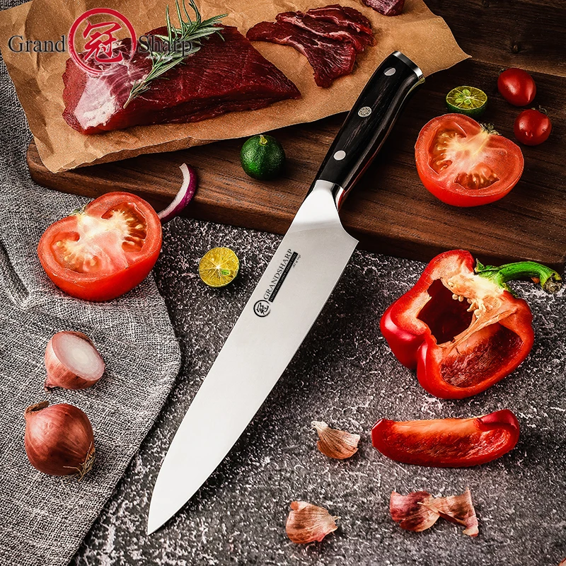 Chef Knife 1.4116 German High Carbon Stainless Steel Professional Kitchen Knives High Hardness Cutting Cooking Tools Dining - Image 3